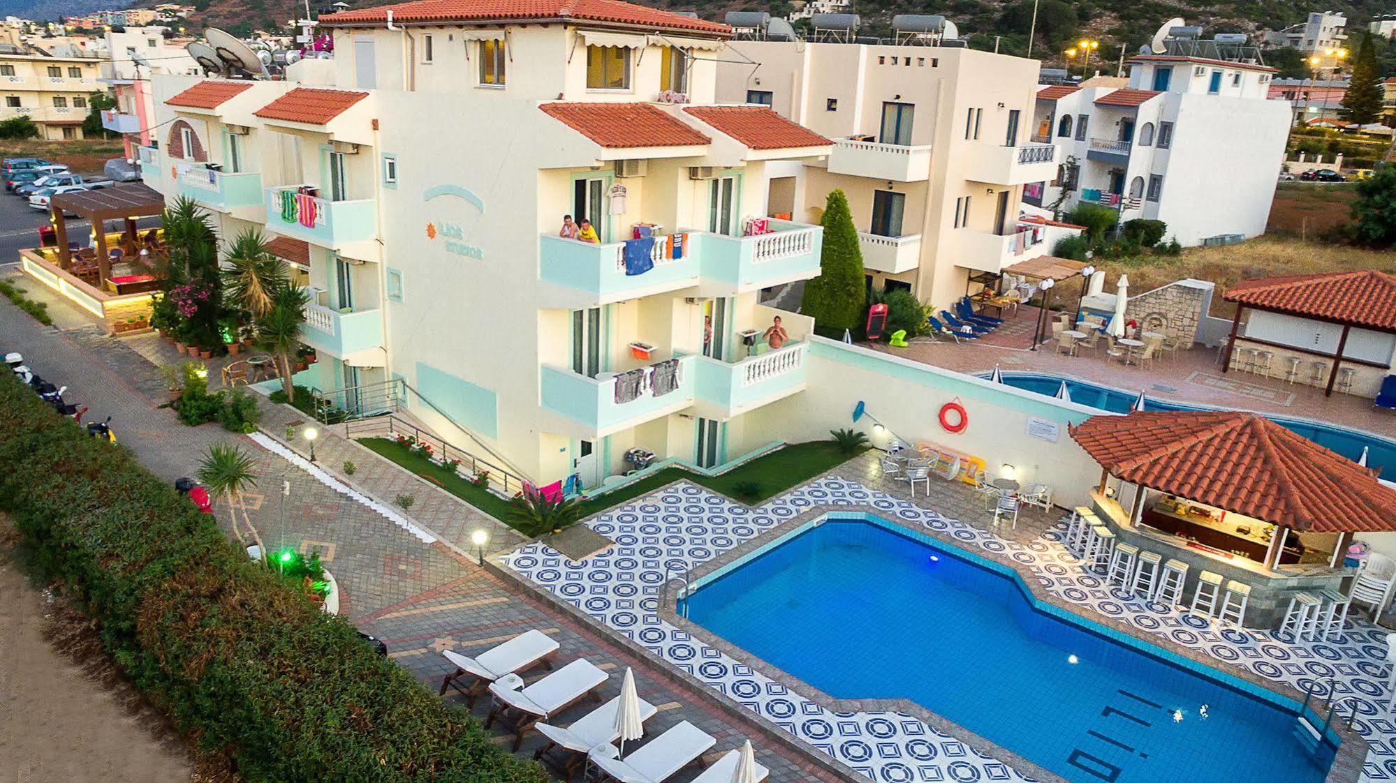 Ilios Stalis Lejlighedshotel Eksteriør billede